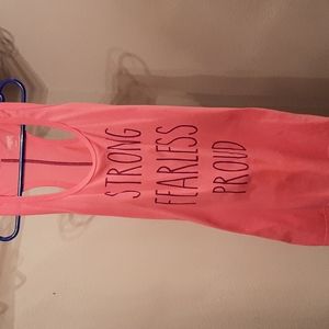 Danskin Now "Strong Fearless Proud" Tank Top